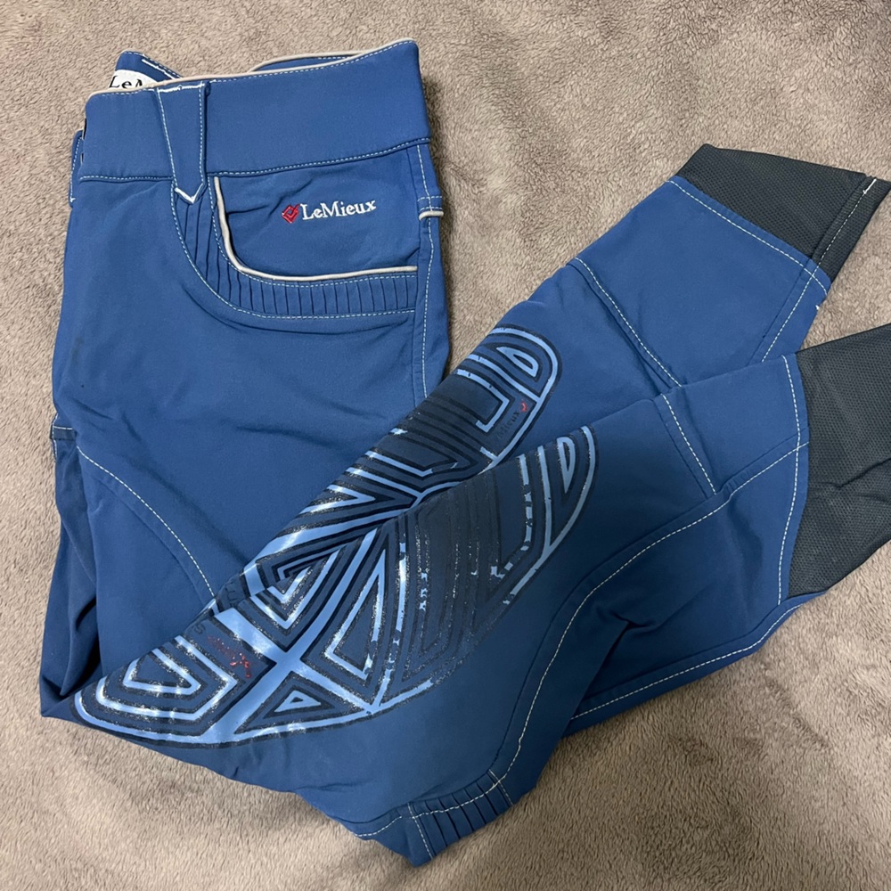 Lemieux XGrip System blue breeches 22